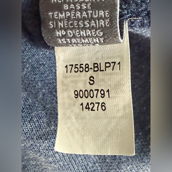 Bonobos Navy Quarter-Zip Pullover Sweatshirt | Slim Fit | Size Small - Picture 10 of 10